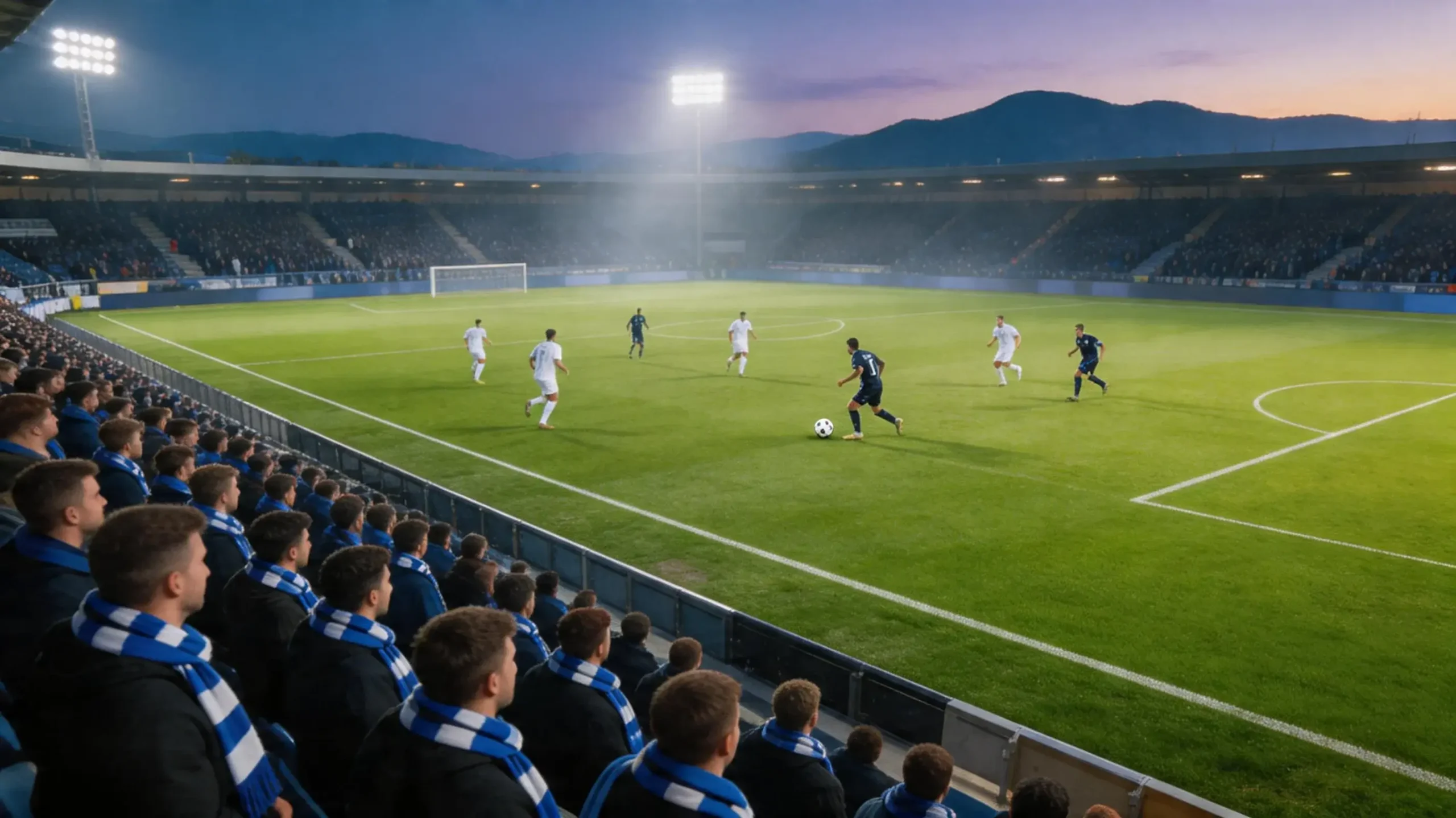Atalanta joukkue Gewiss Stadium kotikentalla