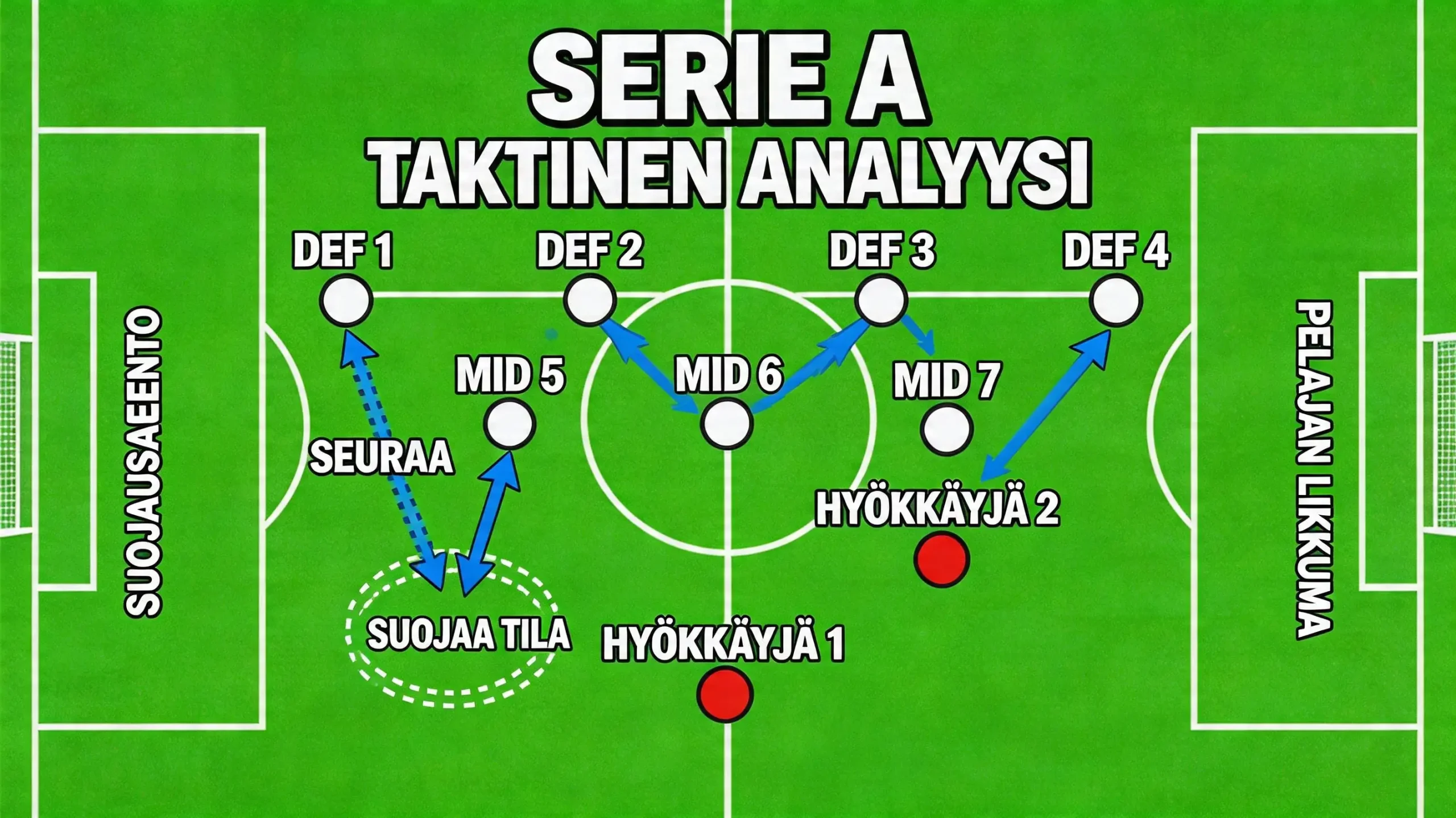 Serie A pelityyli ja taktinen analyysi vedonlyontiin